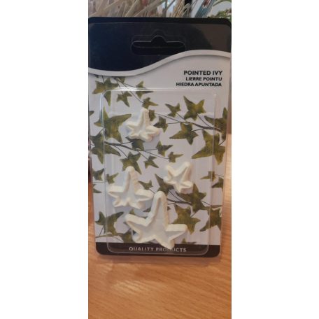 Borostyánlevél mintázó 4 db-os