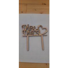 MR &MRS beszúró fa natúr