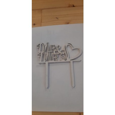 MR &MRS beszúró fa fehér