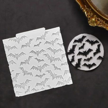 Szilikon forma denevérek