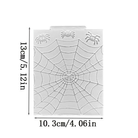 Szilikon forma pókok és pókháló