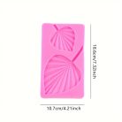 Banánlevél szilikon forma