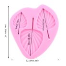 Banán levél szilikon forma