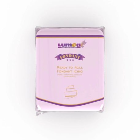 Pasztell Rózsaszín fondant, 250g - Lumea