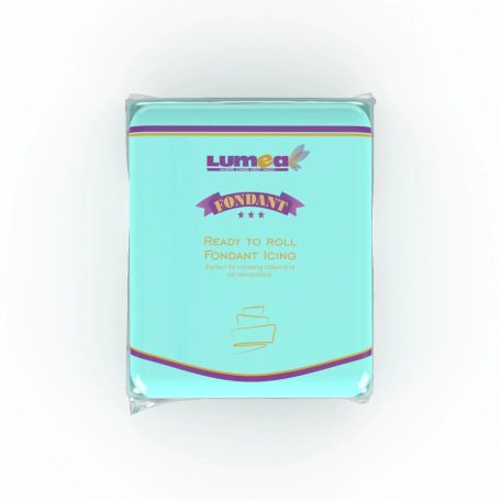 Pasztell Kék fondant, 250g - Lumea