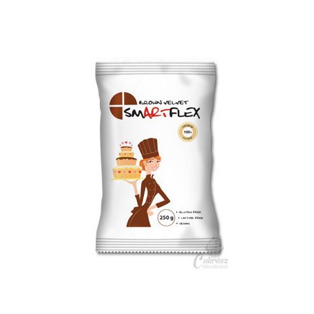 Smartflex Velvet tortaburkoló 250g barna