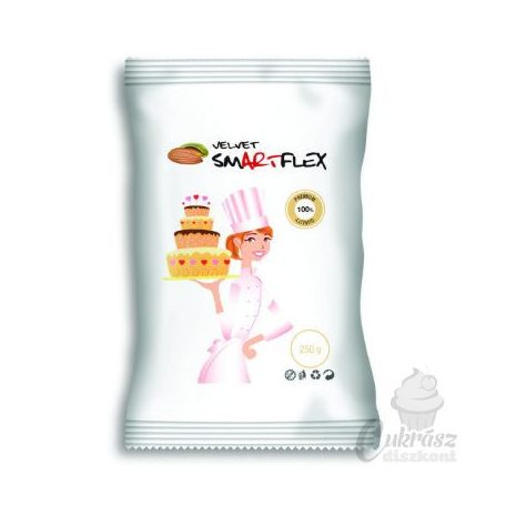 Smartflex Velvet tortaburkoló 250g fehér