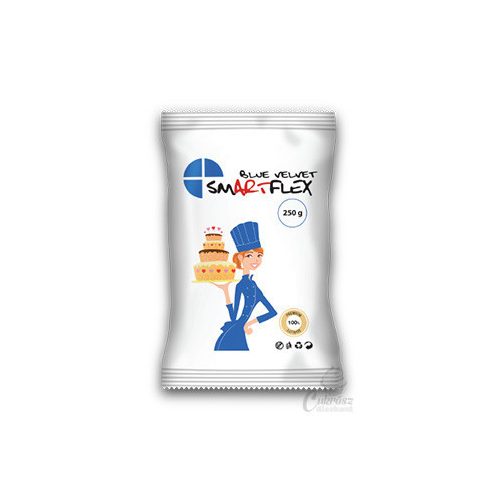 Smartflex Velvet tortaburkoló 250g kék