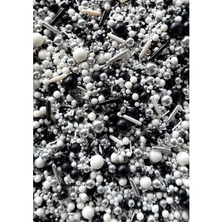 Cukorgyöngy Black & White 50 g