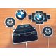 Tortabeszúró BMW fekete