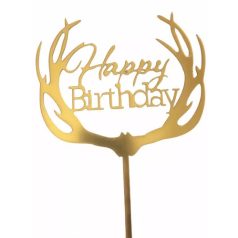 Happy Birthday arany