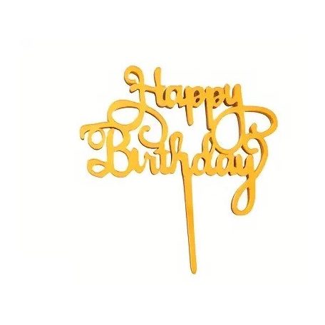 Happy Birthday arany 3