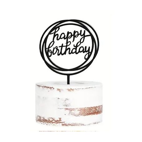 Happy Birthday fekete 3.