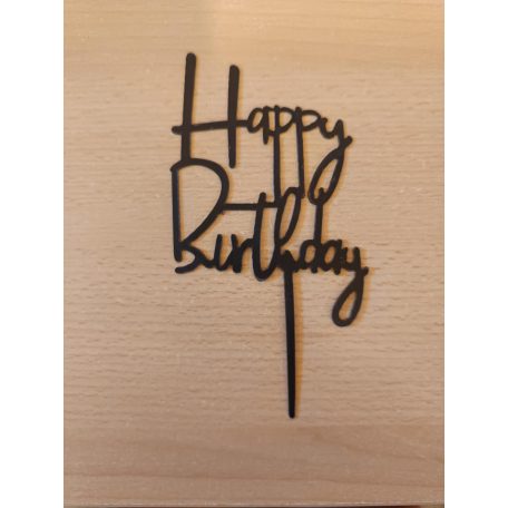 Happy Birthday fekete 4.