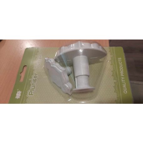 Sütemény szaggató virág mintás