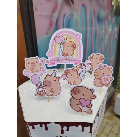 Capibara  tortabeszúró 7 db-os