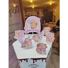 Capibara  tortabeszúró 7 db-os