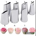 Díszítőcső rózsa- többféle