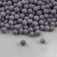 Ezüstös szürke cukorgyöngy, 7mm, 130g - Lumea