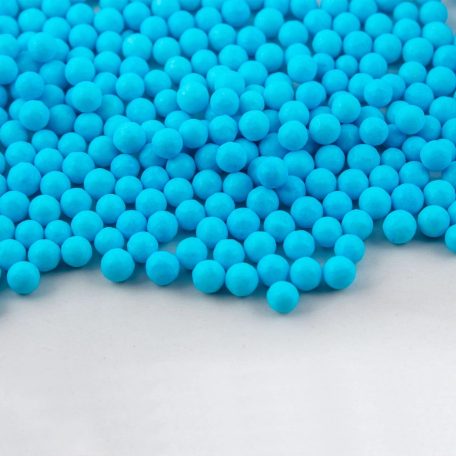 Égszínkék cukorgyöngy, 7mm, 50 g