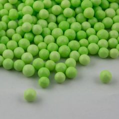 Cukorgyöngy zöld 7 mm 50 gr