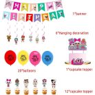 40 darabos születásnapi party dekoráció gyerekeknek
