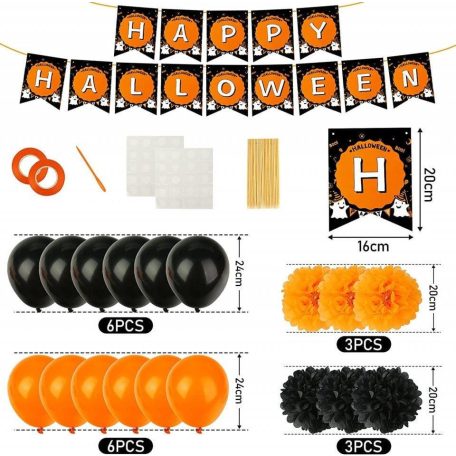 Halloween party dekoráció