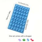 Dínó alakú gumicukor szilikon forma