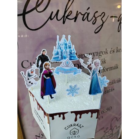 Tortabeszúró  Jégvarázs 9 darabos
