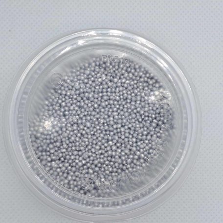 Apró szórócukor ezüst metál