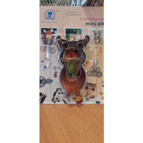 Fém kiszúró rénszarvas 5 részes