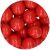 Óriás Ropogós Choco Crispy Balls - Pearl Red piros gyöngy 50g 