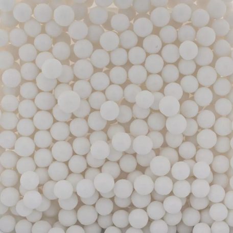 Fehér cukorgyöngy 7 mm 50 gr