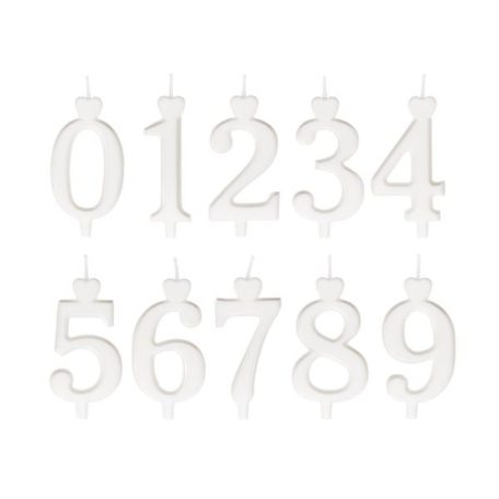 Számgyertya 2-es 6 cm magas
