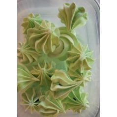 Zöld közepes habcsók 40 g