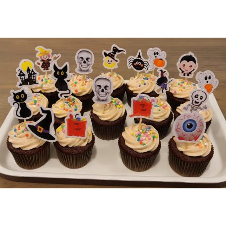 Halloween beszúró 15 db