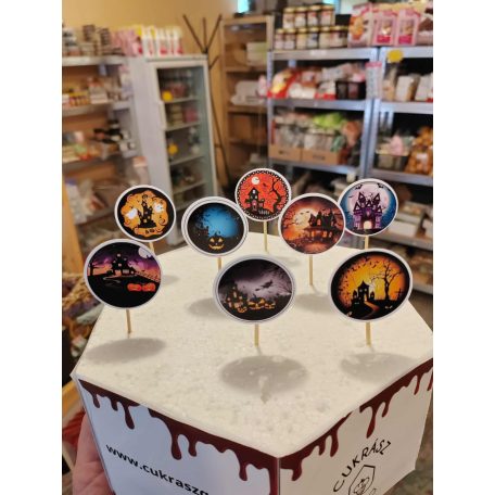 Halloween beszúró 8 db