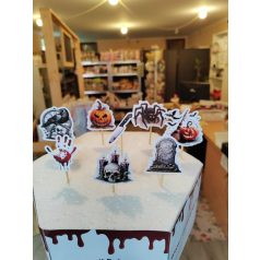 Halloween beszúró 8 db
