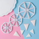 Háromszög zászló kiszúró 3 db/cs