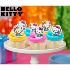 Hello Kitty cupcake nyomtatott ostyalap