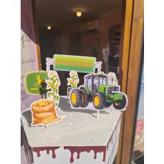 John Deere tortabeszúró 7 darabos szett