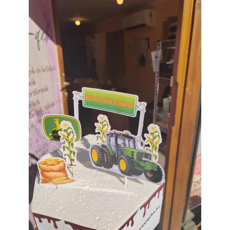 John Deere tortabeszúró 7 darabos szett