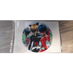 Katica és Fekete macska tortaostya (20 cm)