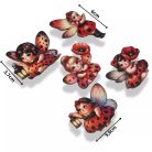 Őszi dekoráció katica tündér 1