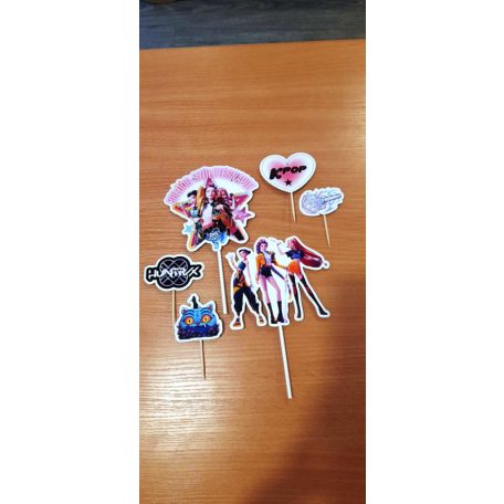 K-pop Demon Hunters tortabeszúró 6 db-os