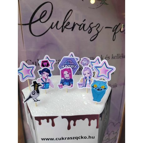 K-pop Demon Hunters beszúró 12 db-os