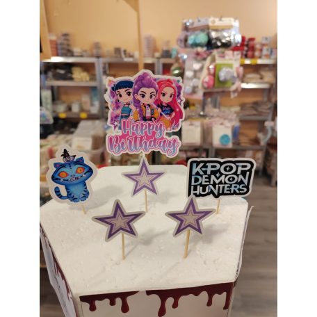 Tortabeszúró  K-pop 6 db-os