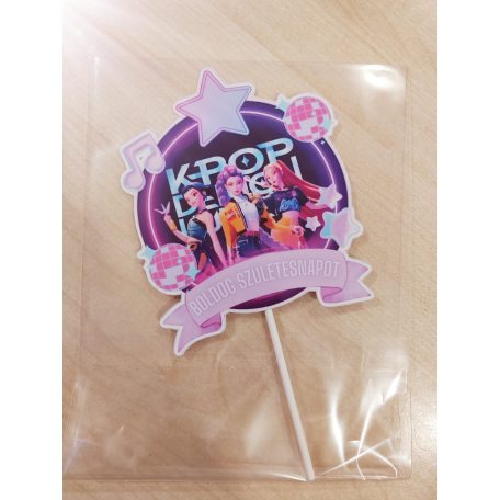 Tortabeszúró  K-pop lila