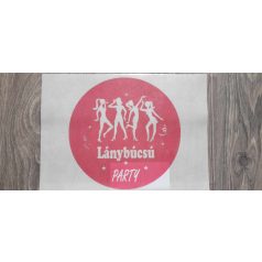 Lánybúcsú tortaostya (20 cm)