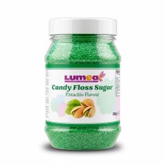 Pisztácia ízesítésű vattacukor alapanyag, 300g - Lumea